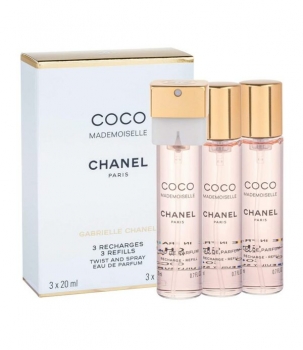 Chanel Coco Mademoiselle 3 Refills Apa De Parfum 3x20 Ml